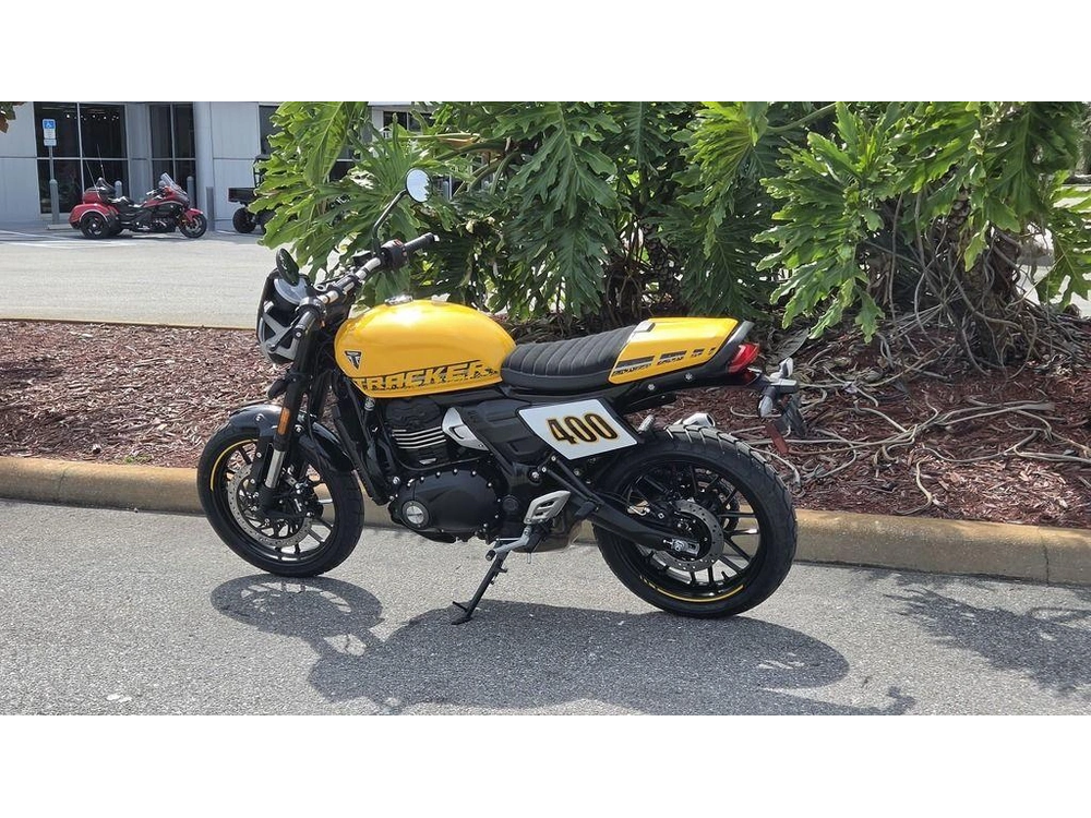 2026 Triumph Tracker 400 Racing Yellow