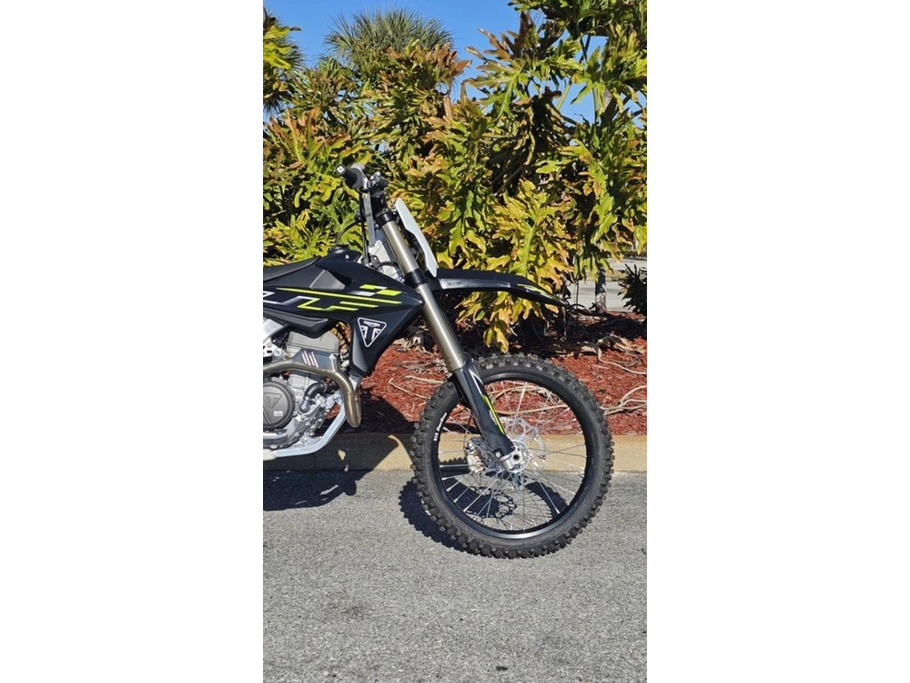 2026 Triumph Tf 250-x Jet Black/pure White