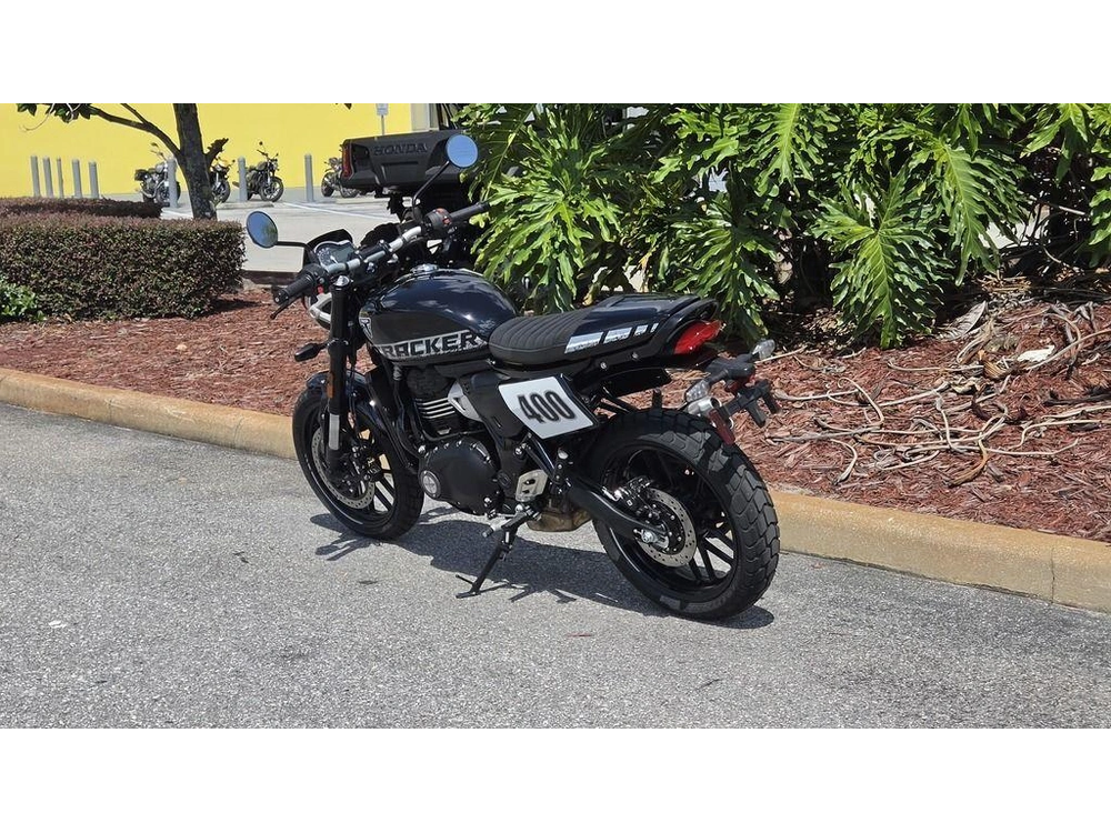 2026 Triumph Tracker 400 Phantom Black