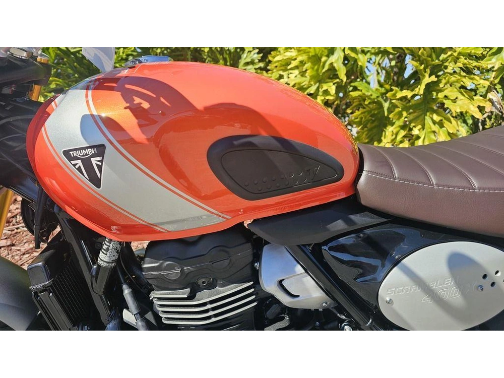 2026 Triumph Scrambler 400 X Baja Orange/aluminium