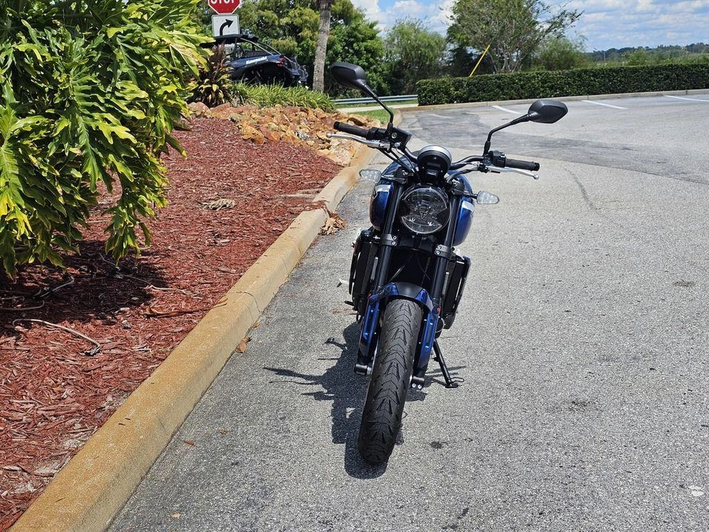 2025 Triumph Trident 660 Cobalt Blue/sapphire Black