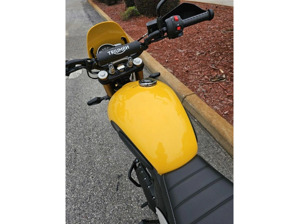2026 Triumph Scrambler 400 Xc Racing Yellow
