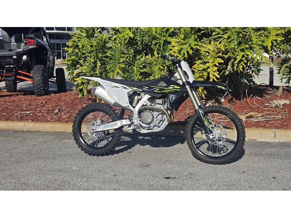 2026 Triumph Tf 450-x Jet Black/pure White