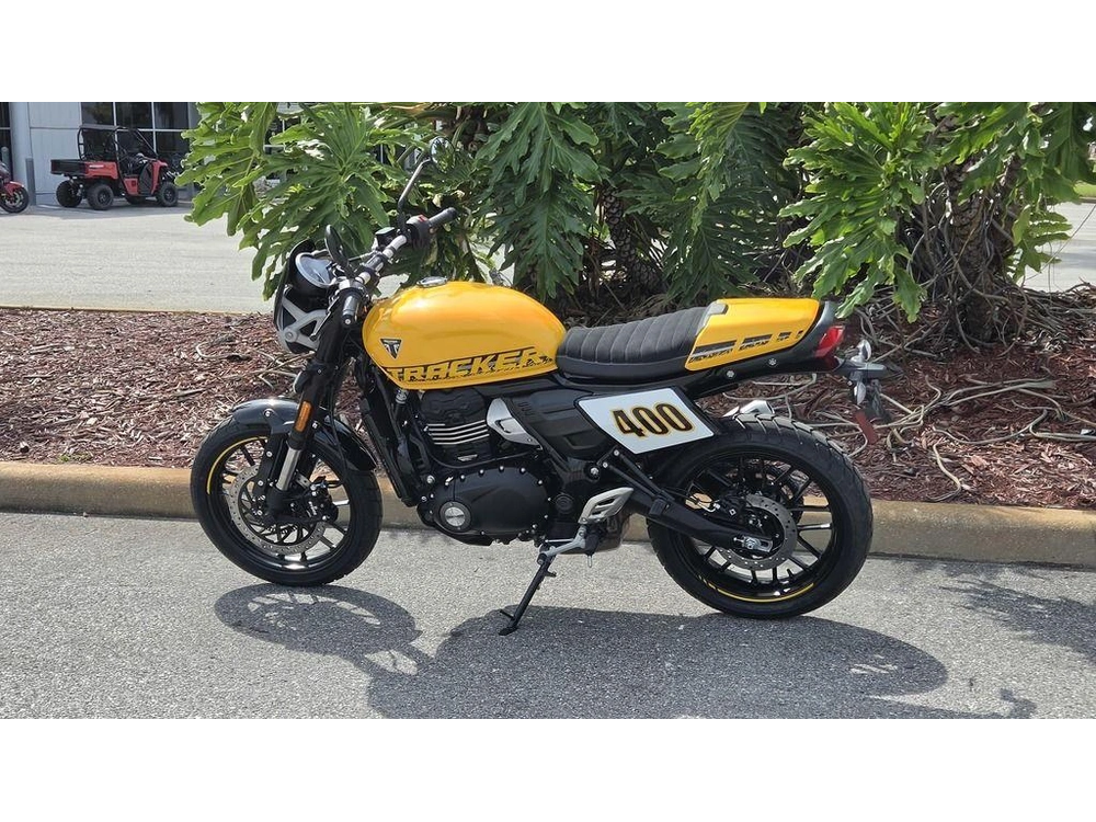 2026 Triumph Tracker 400 Racing Yellow