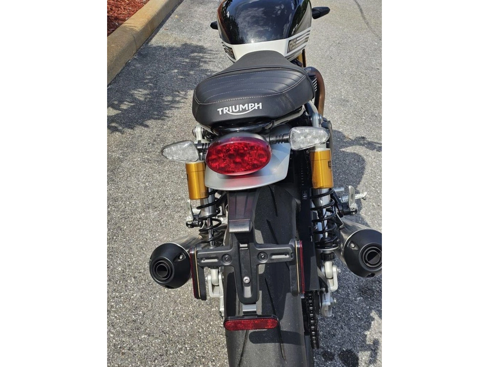 2025 Triumph Speed Twin 1200 Rs Sapphire Black