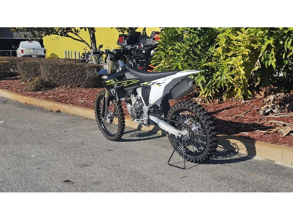 2026 Triumph Tf 450-x Jet Black/pure White