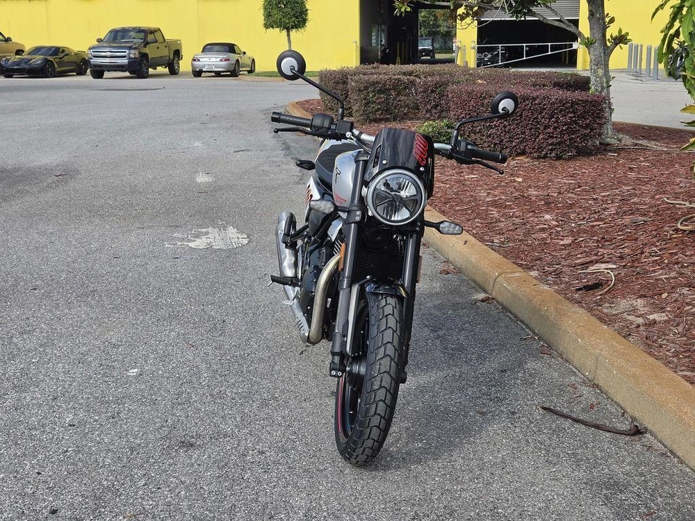 2026 Triumph Tracker 400 Aluminum Silver