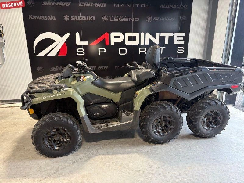 2019 Can-am Outlander 6x6 Max Dps 650 Vert alt