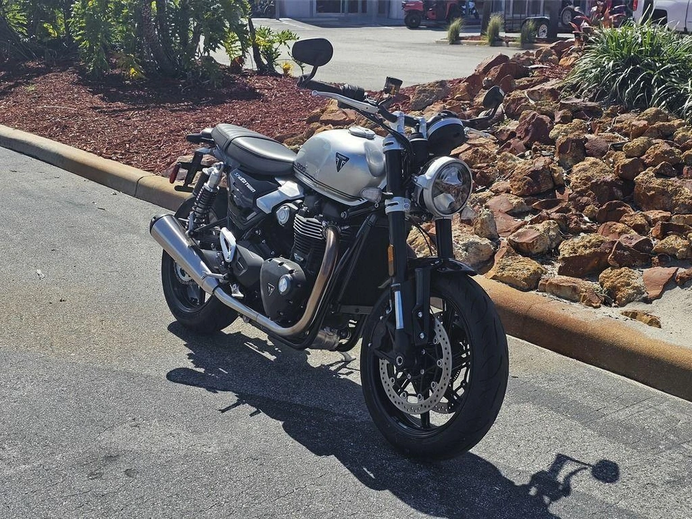 2025 Triumph Speed Twin 1200 Aluminum Silver