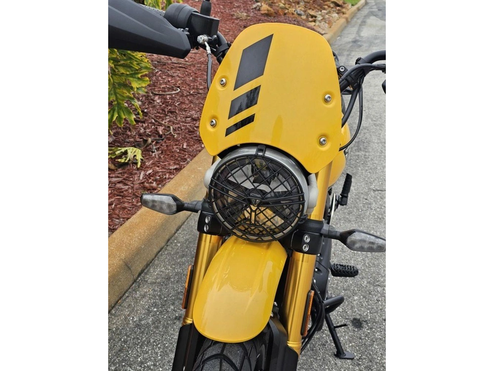 2026 Triumph Scrambler 400 Xc Racing Yellow