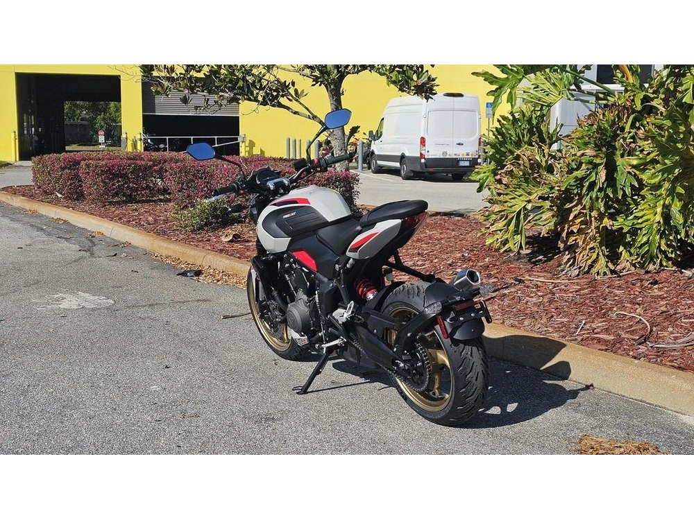 2026 Triumph Trident 800 Ash Grey