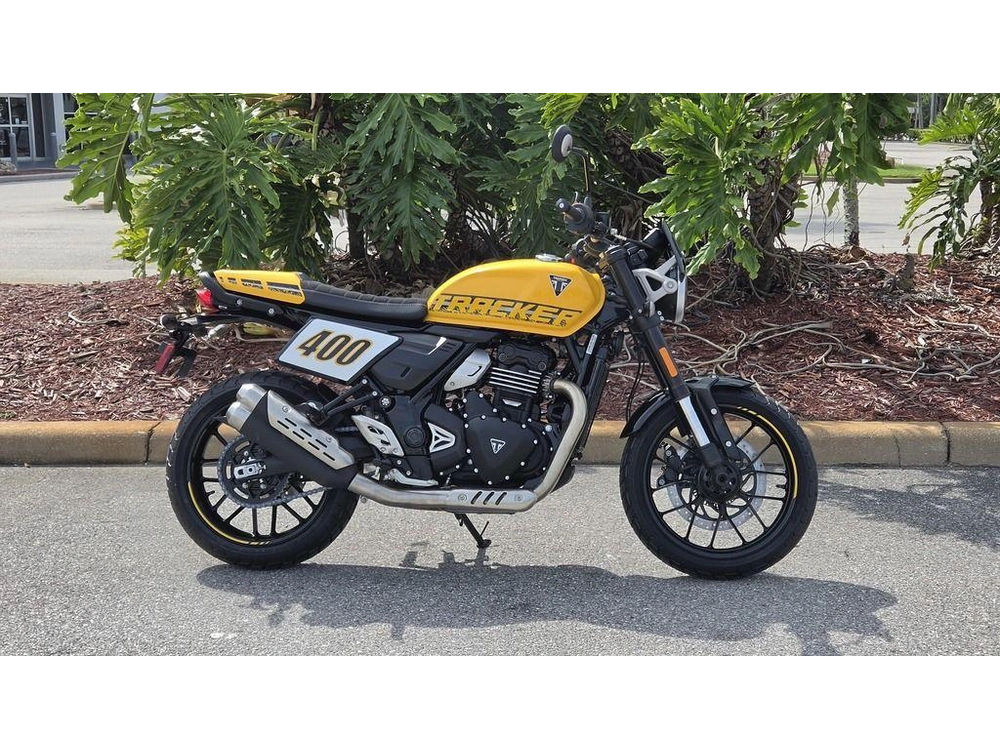 2026 Triumph Tracker 400 Racing Yellow