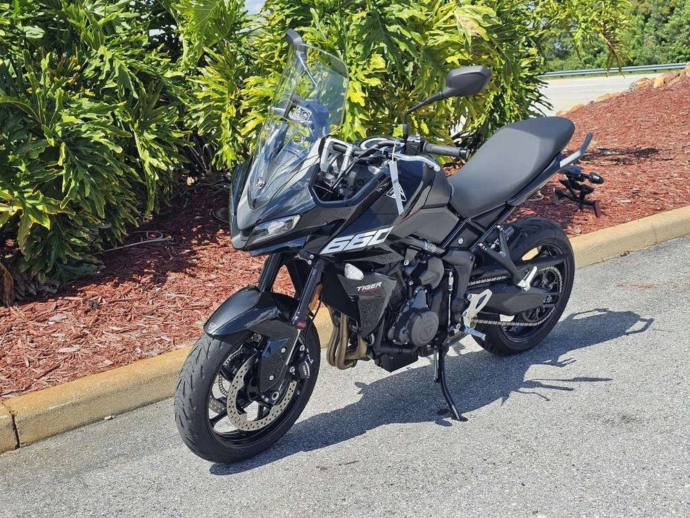 2025 Triumph Tiger Sport 660 Sapphire Black