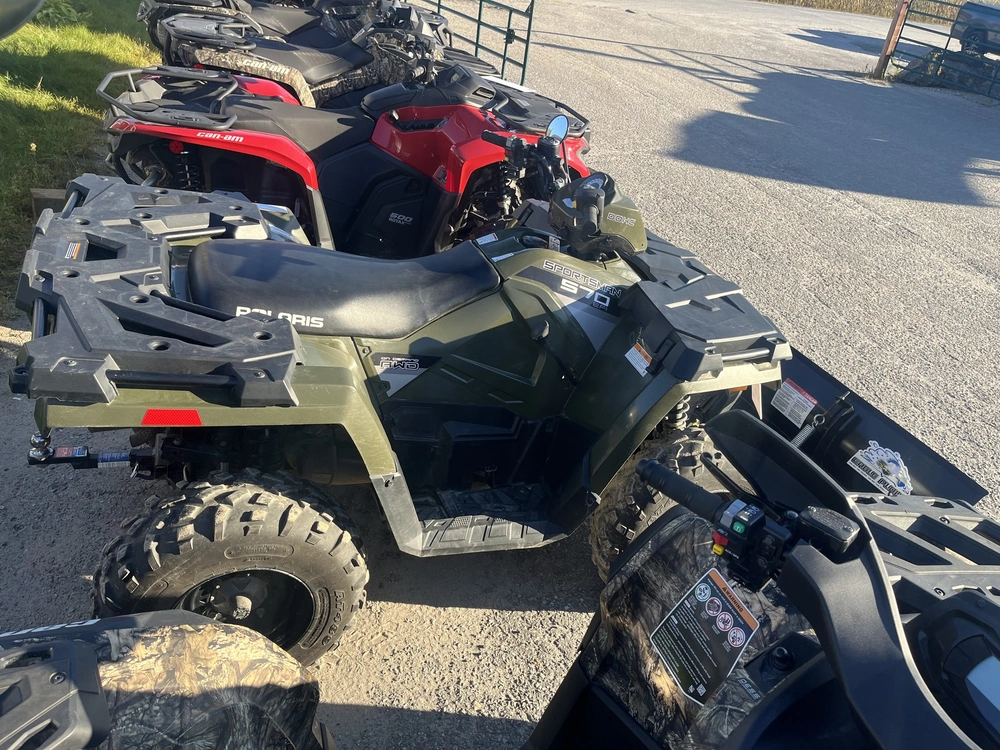 2014 Polaris Sportsman 570 With Plow