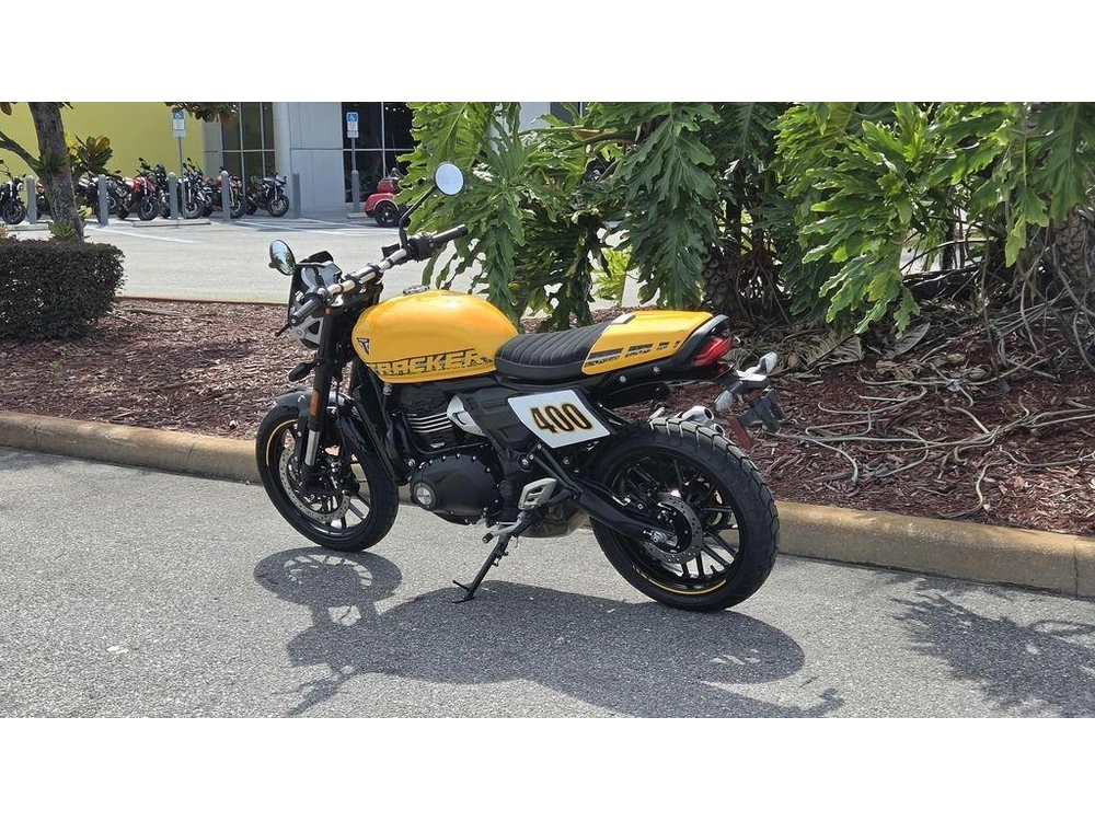 2026 Triumph Tracker 400 Racing Yellow