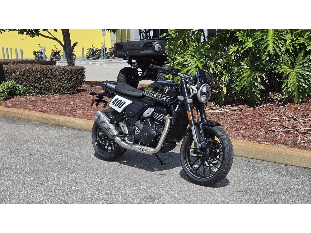 2026 Triumph Tracker 400 Phantom Black