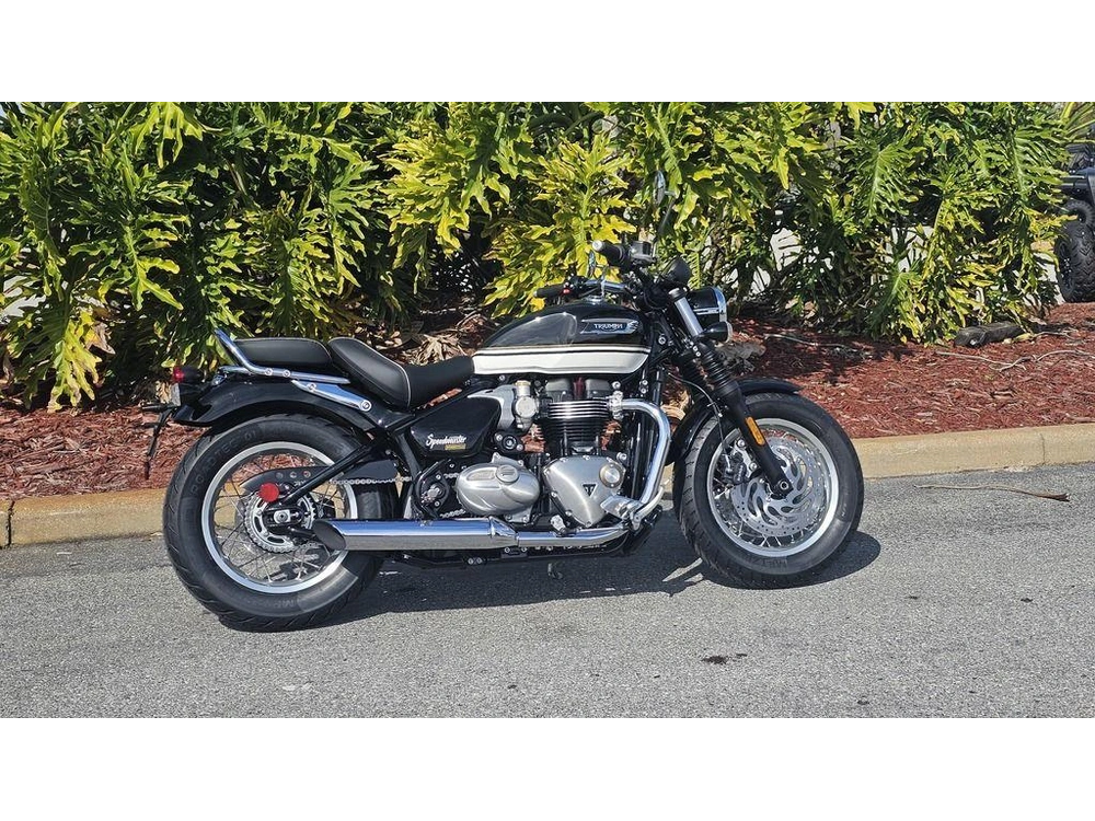 2026 Triumph Bonneville Speedmaster Sapphire Black