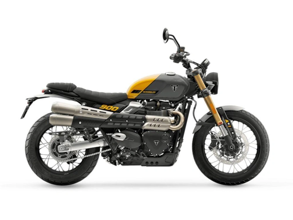 2026 Triumph Scrambler 900 Mineral Grey