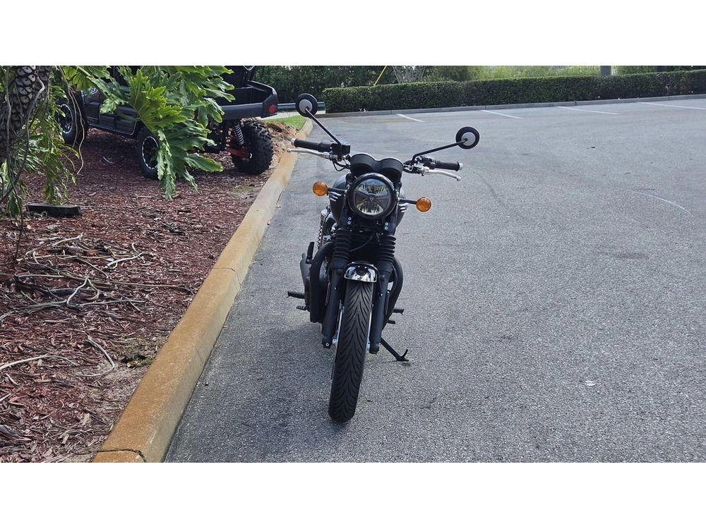 2026 Triumph Bonneville T120 Black Matt Silver Ice
