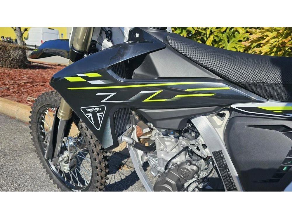 2026 Triumph Tf 250-x Jet Black/pure White