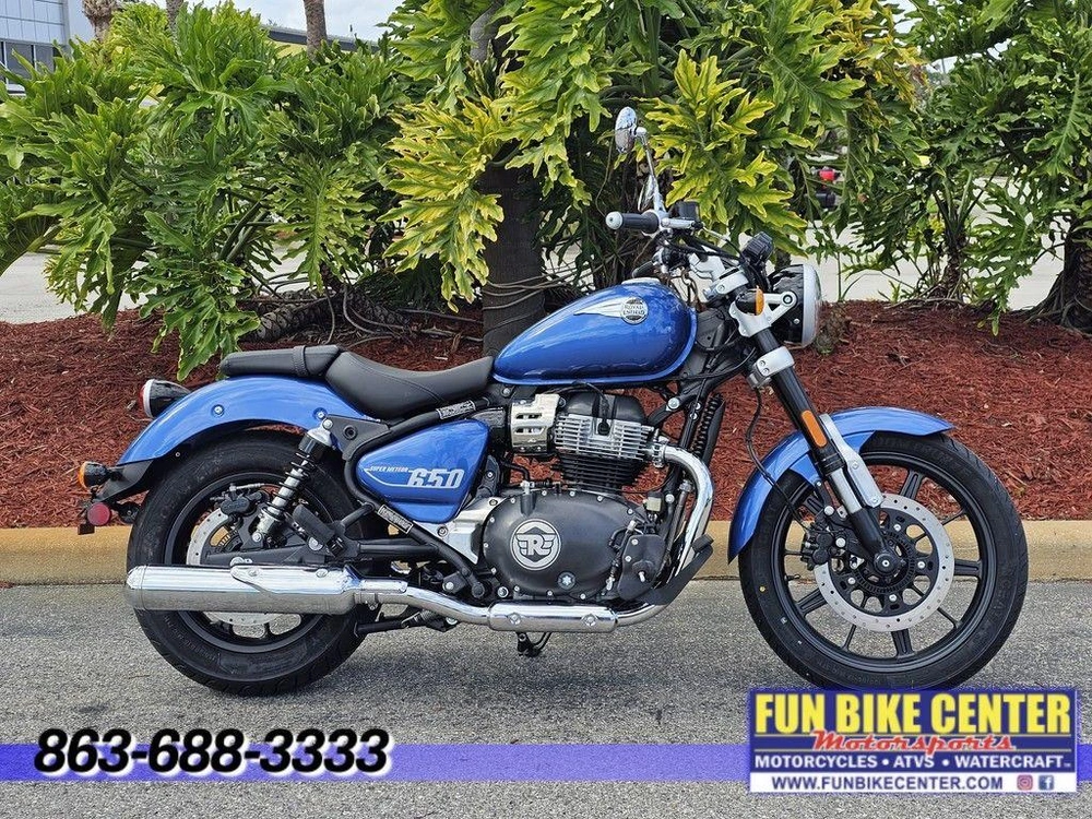 2024 Royal Enfield Super Meteor 650 Astral Blue