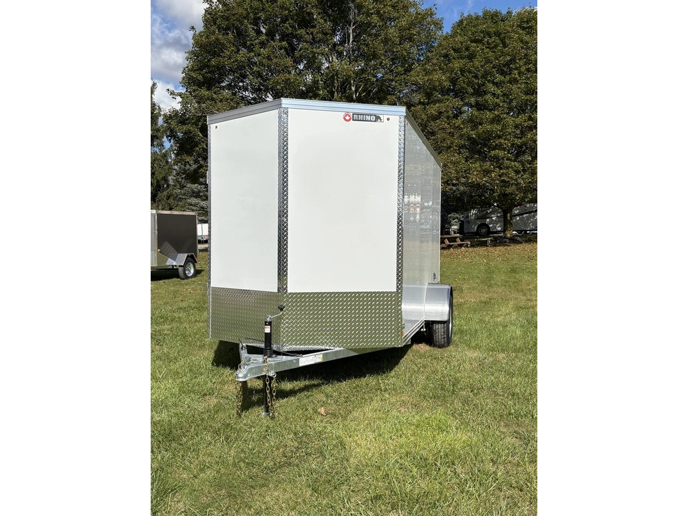 2027 Rhino Galvanized Enclosed 6' X 12' Sa Dd alt