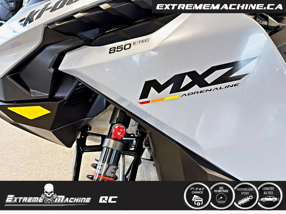 Skidoo Mxz® Adrenaline 850 Avec Ensemble Blizzard Seulement 1006km - Comme Neuf!!! 2025