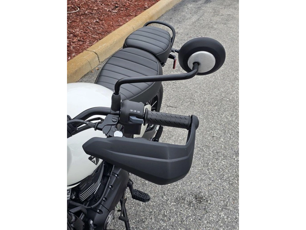 2026 Triumph Scrambler 400 Xc Vanilla White