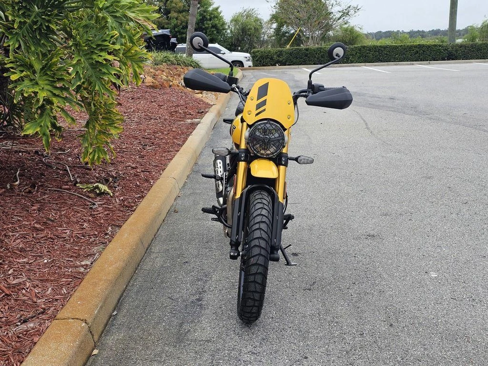 2026 Triumph Scrambler 400 Xc Racing Yellow