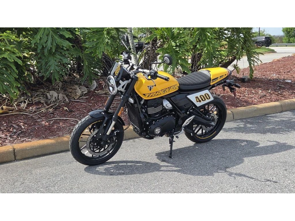 2026 Triumph Tracker 400 Racing Yellow