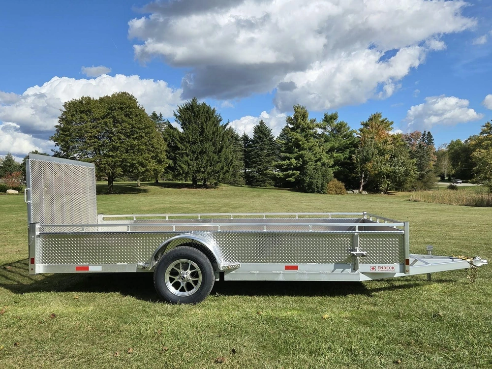 2027 Enbeck Aluminum Utility 7' X 14' Sa