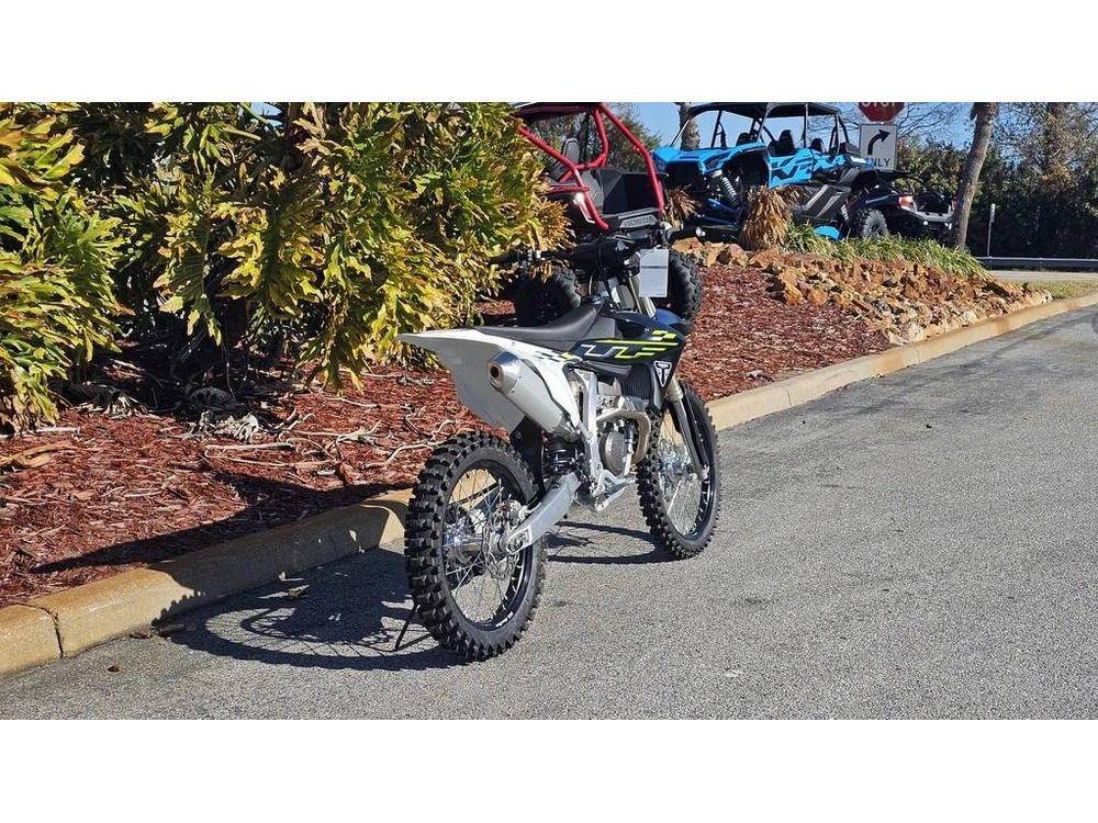 2026 Triumph Tf 250-x Jet Black/pure White