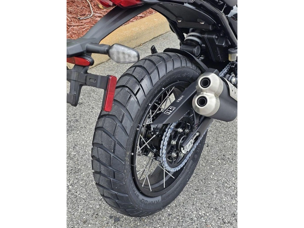 2026 Triumph Scrambler 400 Xc Vanilla White