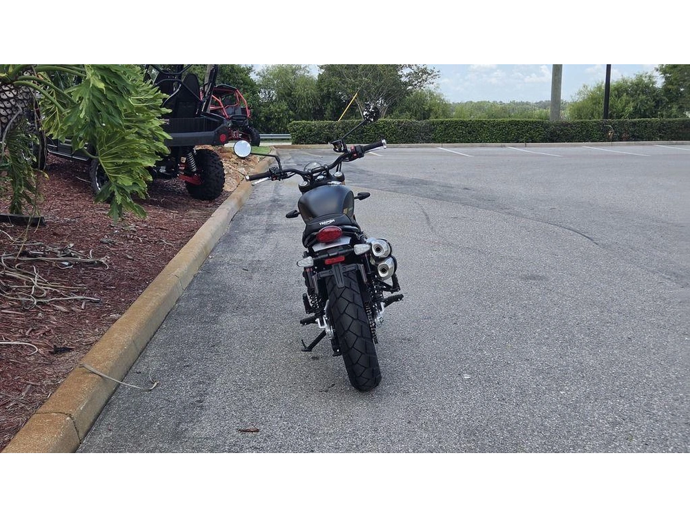 2026 Triumph Scrambler 900 Matt Khaki Green