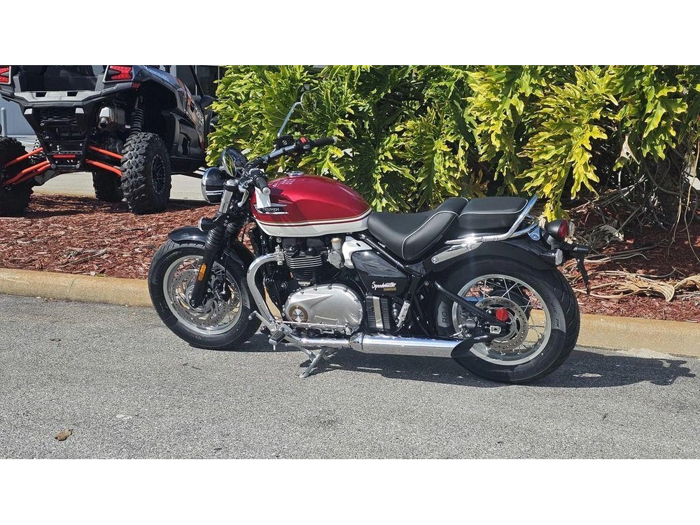 2026 Triumph Bonneville Speedmaster Carnival Red