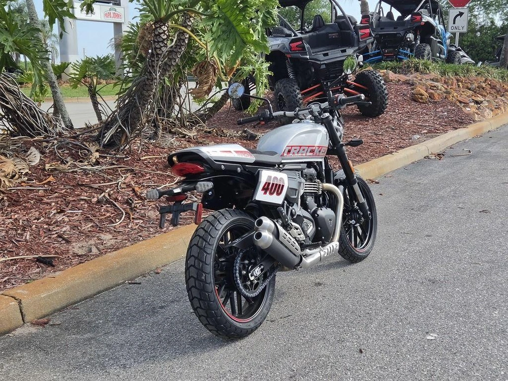 2026 Triumph Tracker 400 Aluminum Silver