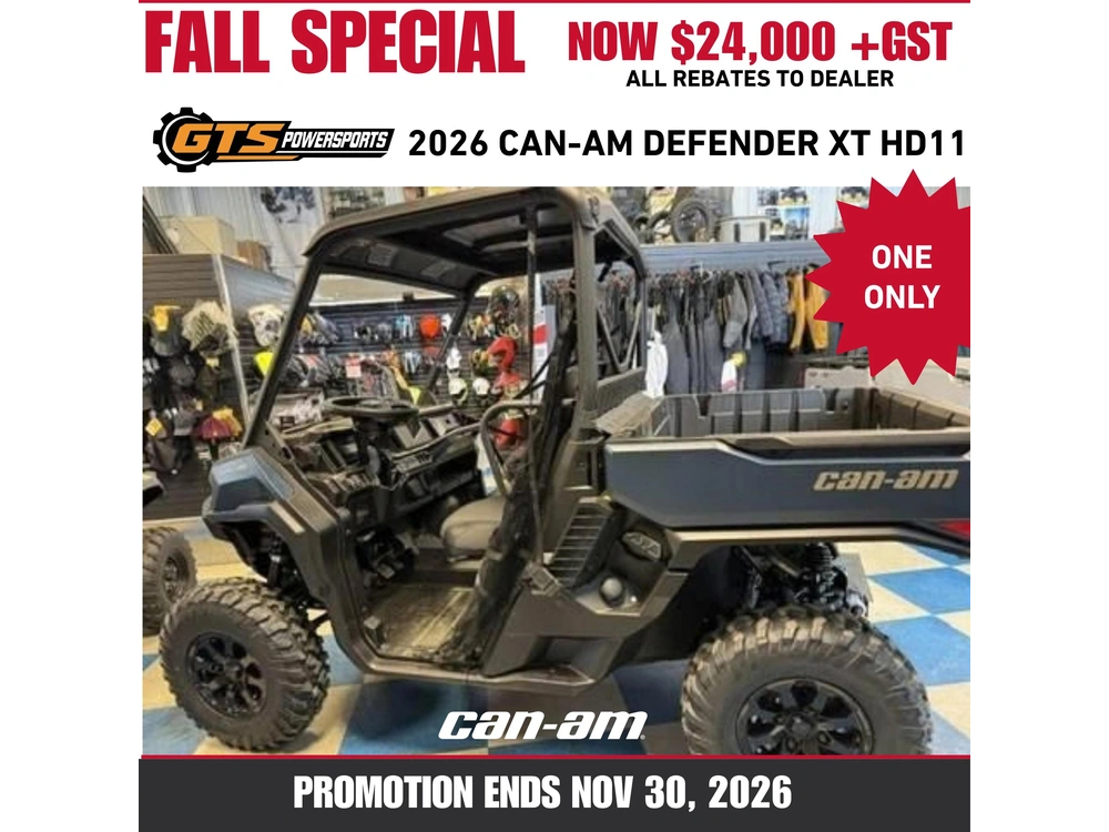 2026 Can-am 8ctb Defender Xt Hd11