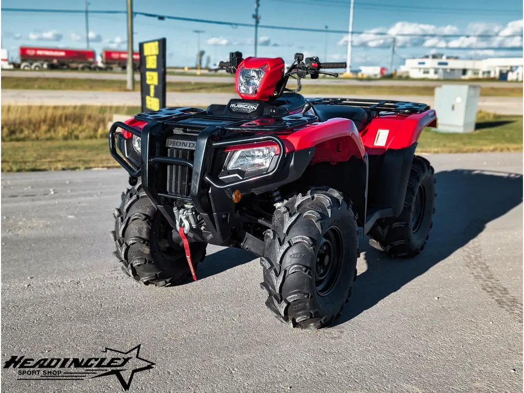 2023 Honda FourTrax Foreman Rubicon DCT EPS // Patriot Red