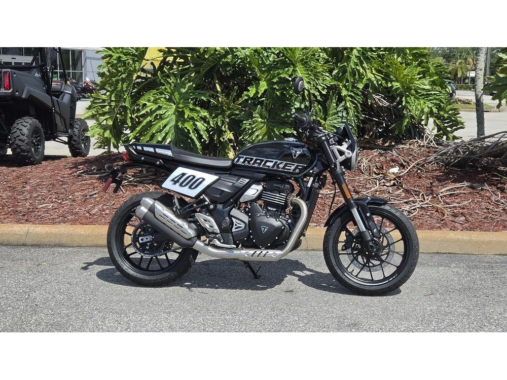 2026 Triumph Tracker 400 Phantom Black