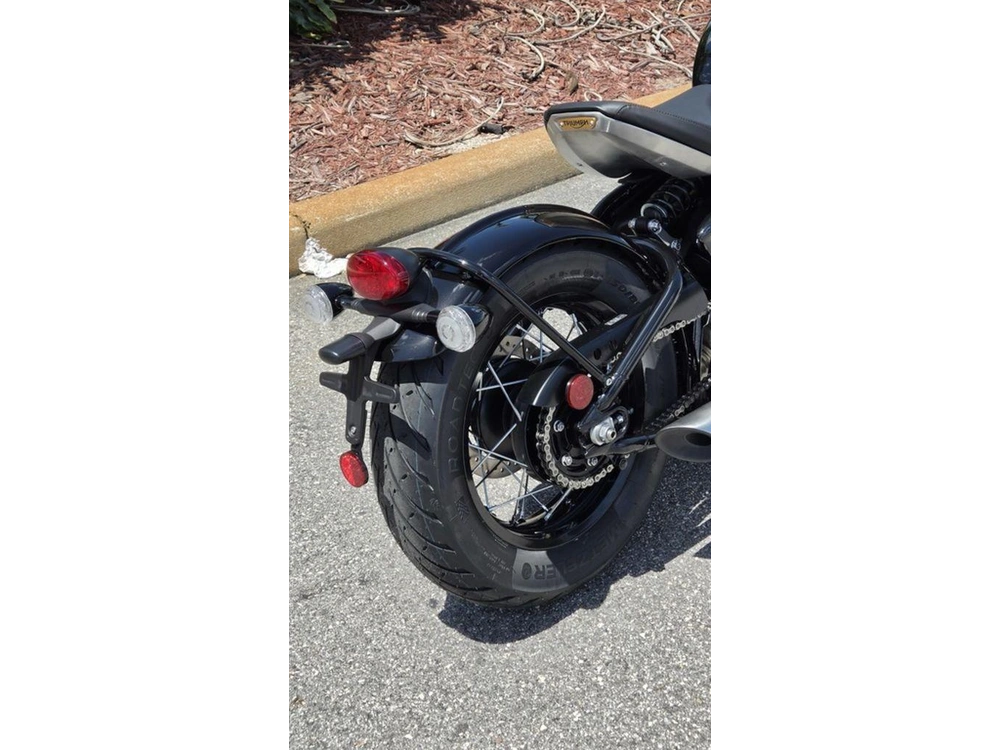 2026 Triumph Bonneville Bobber Interstellar Blue