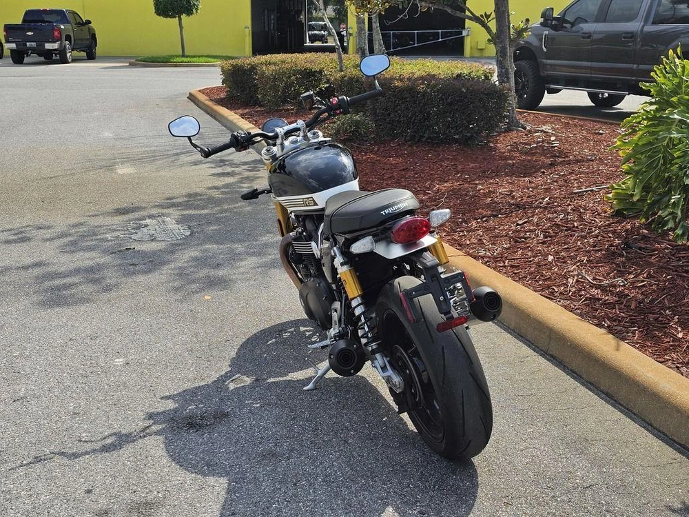 2025 Triumph Speed Twin 1200 Rs Sapphire Black