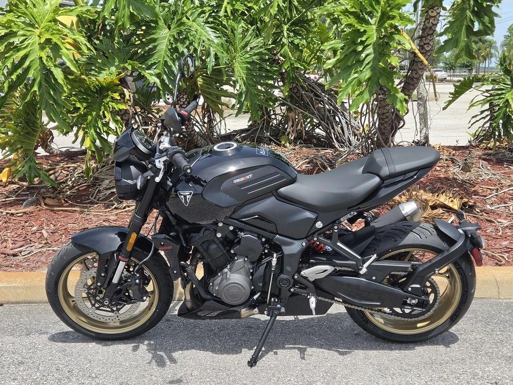 2026 Triumph Trident 800 Jet Black