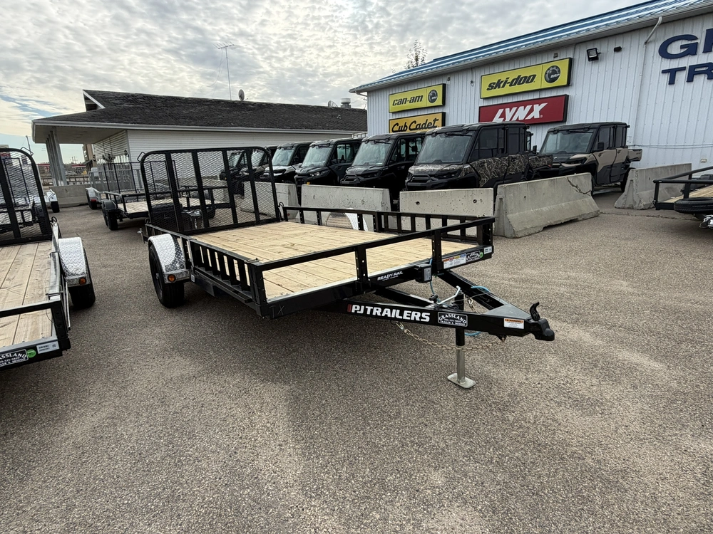 2027 Pj Trailers U8141 14'x83" Single Axle Utility - 5k