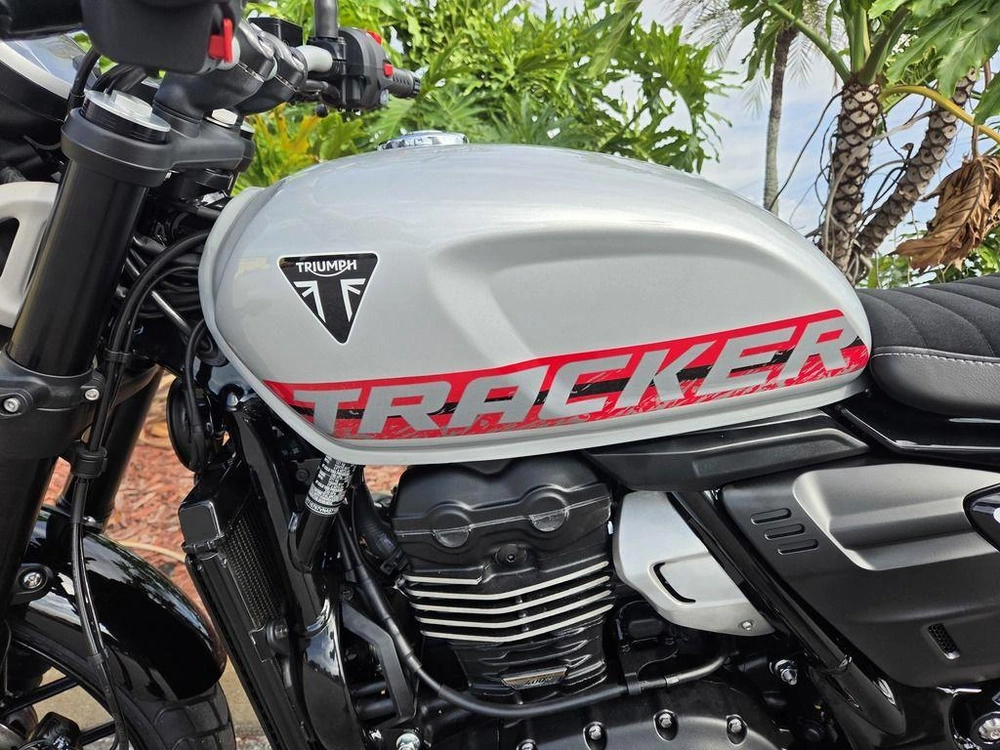 2026 Triumph Tracker 400 Aluminum Silver