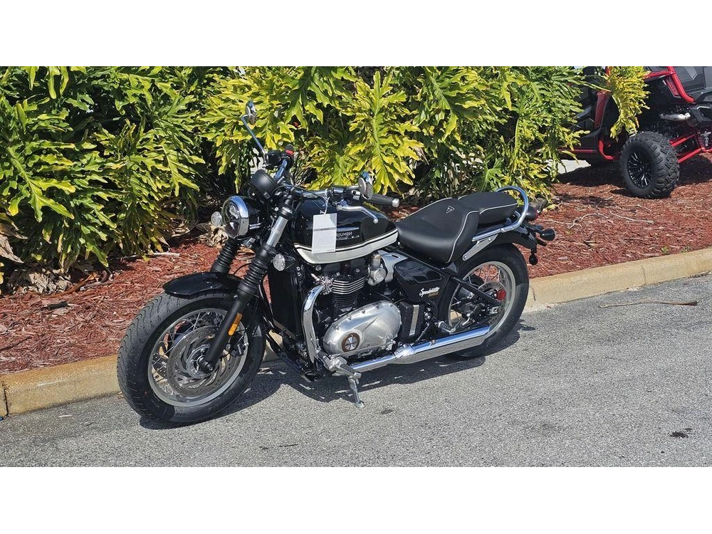 2026 Triumph Bonneville Speedmaster Sapphire Black