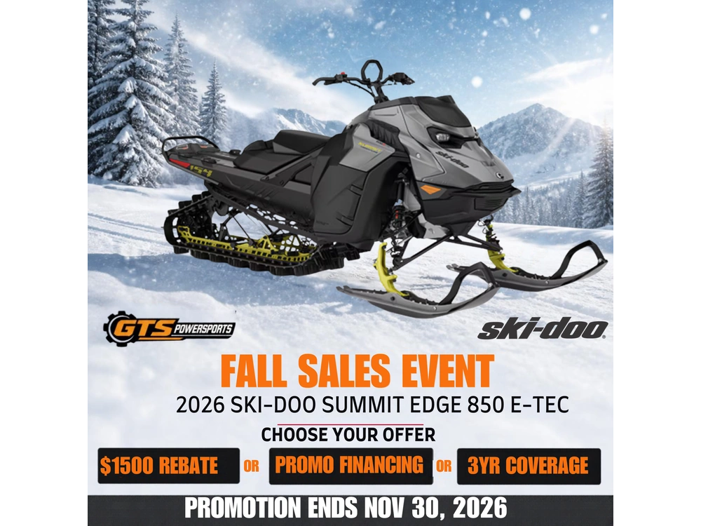 2026 Ski-doo Cgtd Summit Adrenaline Edge 850 S 154