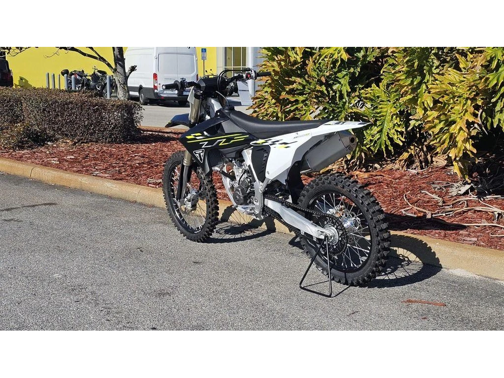 2026 Triumph Tf 250-x Jet Black/pure White