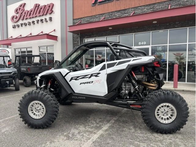 2026 Polaris Rzr Pro R Ultimate - Ghost White Metallic alt