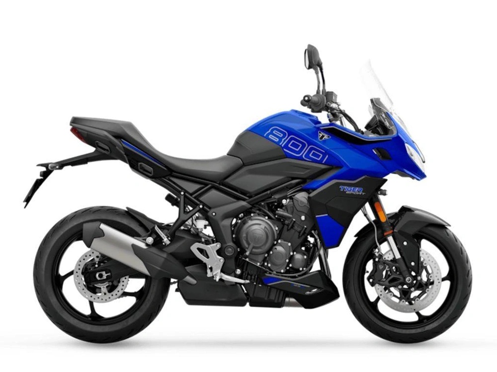 2026 Triumph Tiger Sport 800 Caspian Blue/sapphire Black