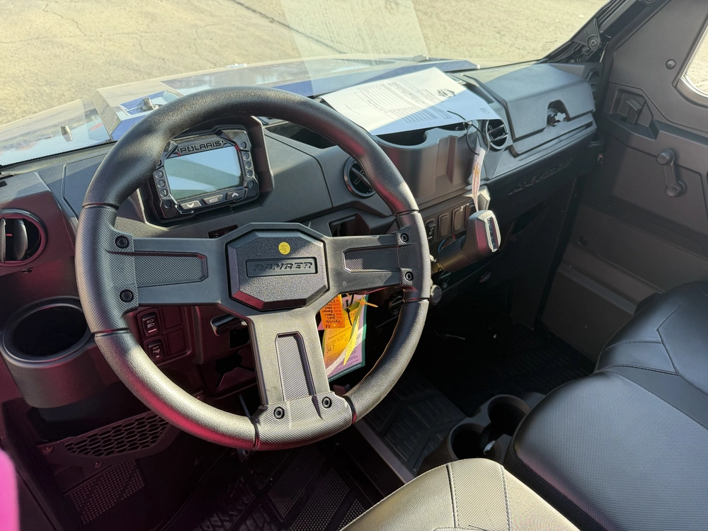 2027 Polaris Ranger 1000 Cab - Springfield Blue